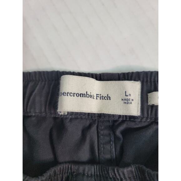Abercrombie & Fitch Cargo Pants SZ Large Garment Dyed Cargo Utility Relaxed Fit - Picture 7 of 11